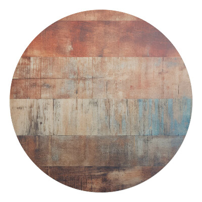 Podložka pod kolieskovú stoličku okrúhla Staré drevené opasky