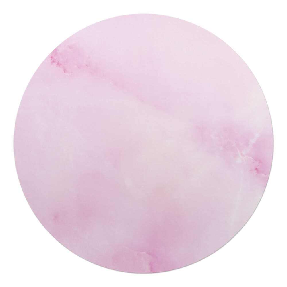 Podložka pod stoličku na kolieskach okrúhla Jemný mramor