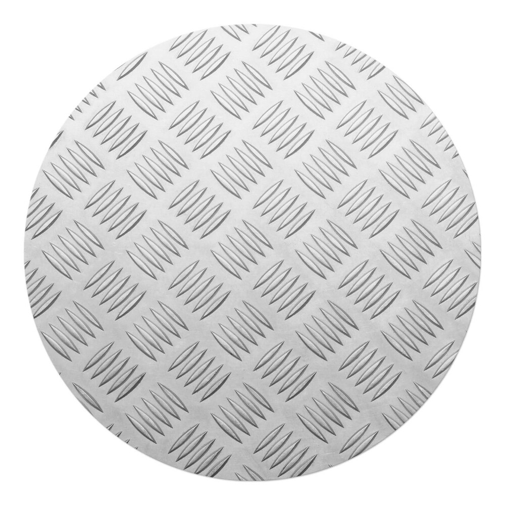 Podložka pod stoličku na kolieskach okrúhla Kovová mriežka