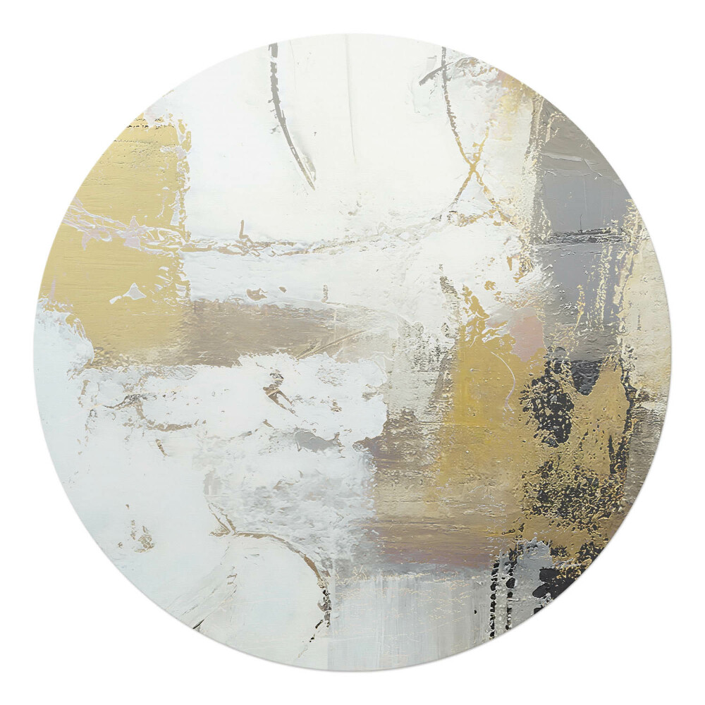 Podložka pod kolieskovú stoličku okrúhla Abstraktná textúra