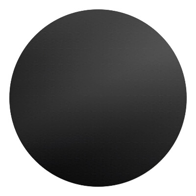 Podložka pod stoličku na kolieskach okrúhla Farba Tmavý grafit