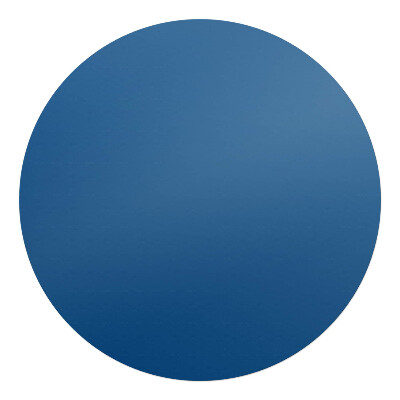 Podložka pod stoličku na kolieskach okrúhla Farba Modrá