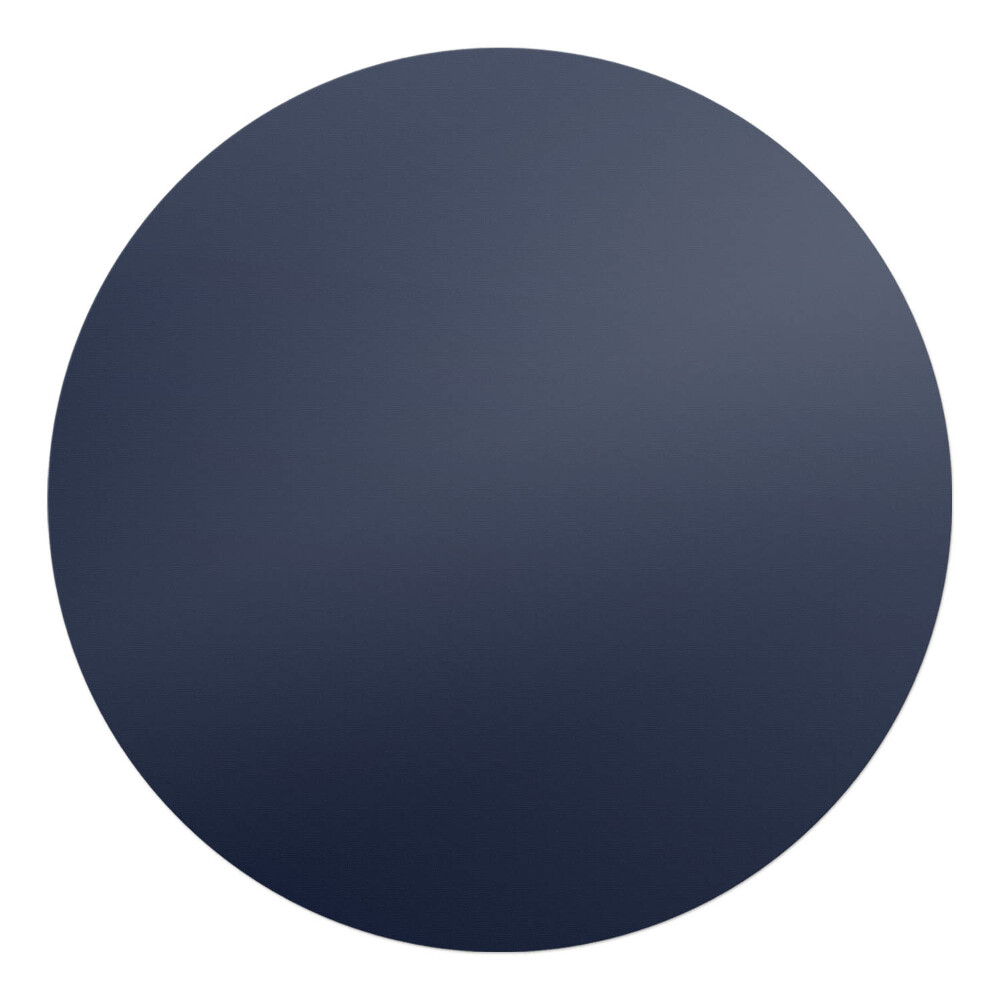 Podložka pod stoličku okrúhla Farba tmavo modrá