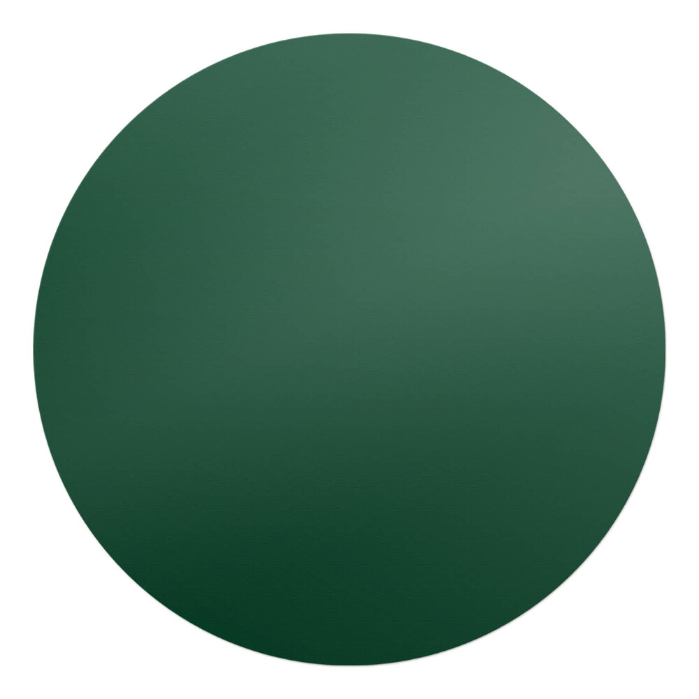 Podložka pod kolieskovú stoličku okrúhla Farba tmavozelená