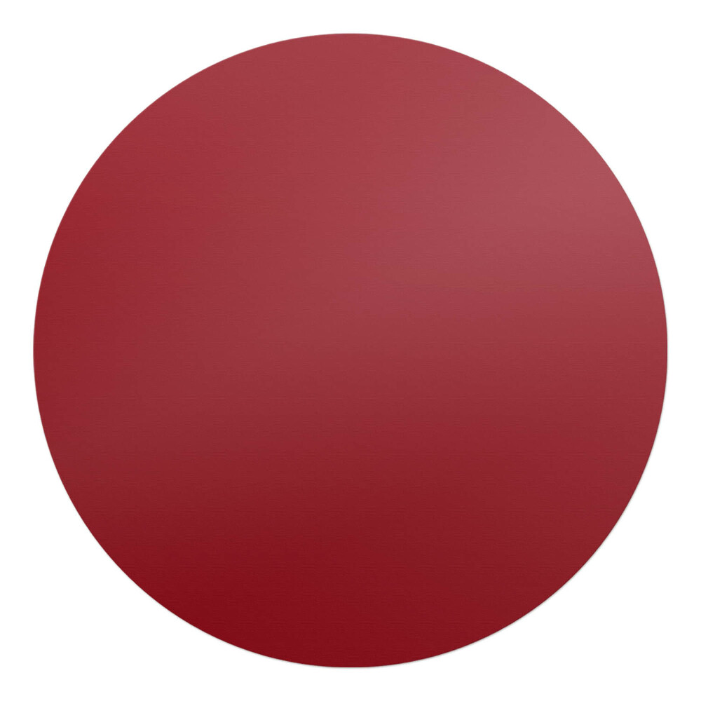 Podložka pod stoličku okrúhla Farba Burgundsko