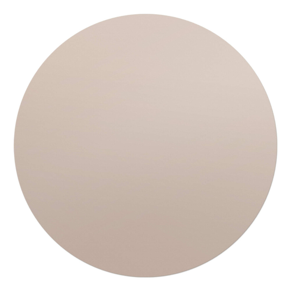 Podložka pod stoličku okrúhla Farba Svetlohnedá