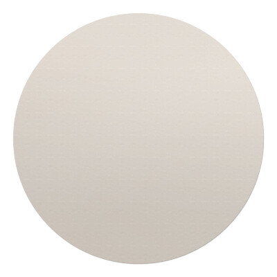 Podložka pod stoličku na kolieskach okrúhla Farba Svetlo béžová