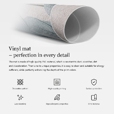 Podložka pod stoličku okrúhla Farba Slonovinová