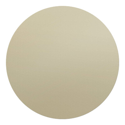 Podložka pod kolieskovú stoličku okrúhla Farba Špinavo žltá