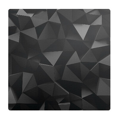 Podložka pod stoličku na kolieskach 3D geometrické tvary