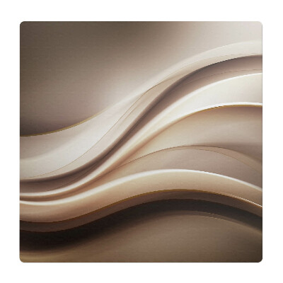 Podložka pod kolieskovú stoličku Vlnité čiary