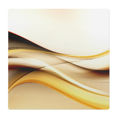 Podložka pod stoličku na kolieskach Vlnité čiary