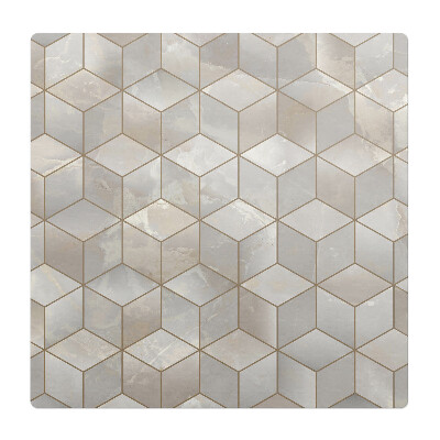 Podložka pod stoličku Geometrický 3D vzor