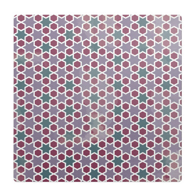 Podložka pod stoličku na kolieskach Geometrický vzor