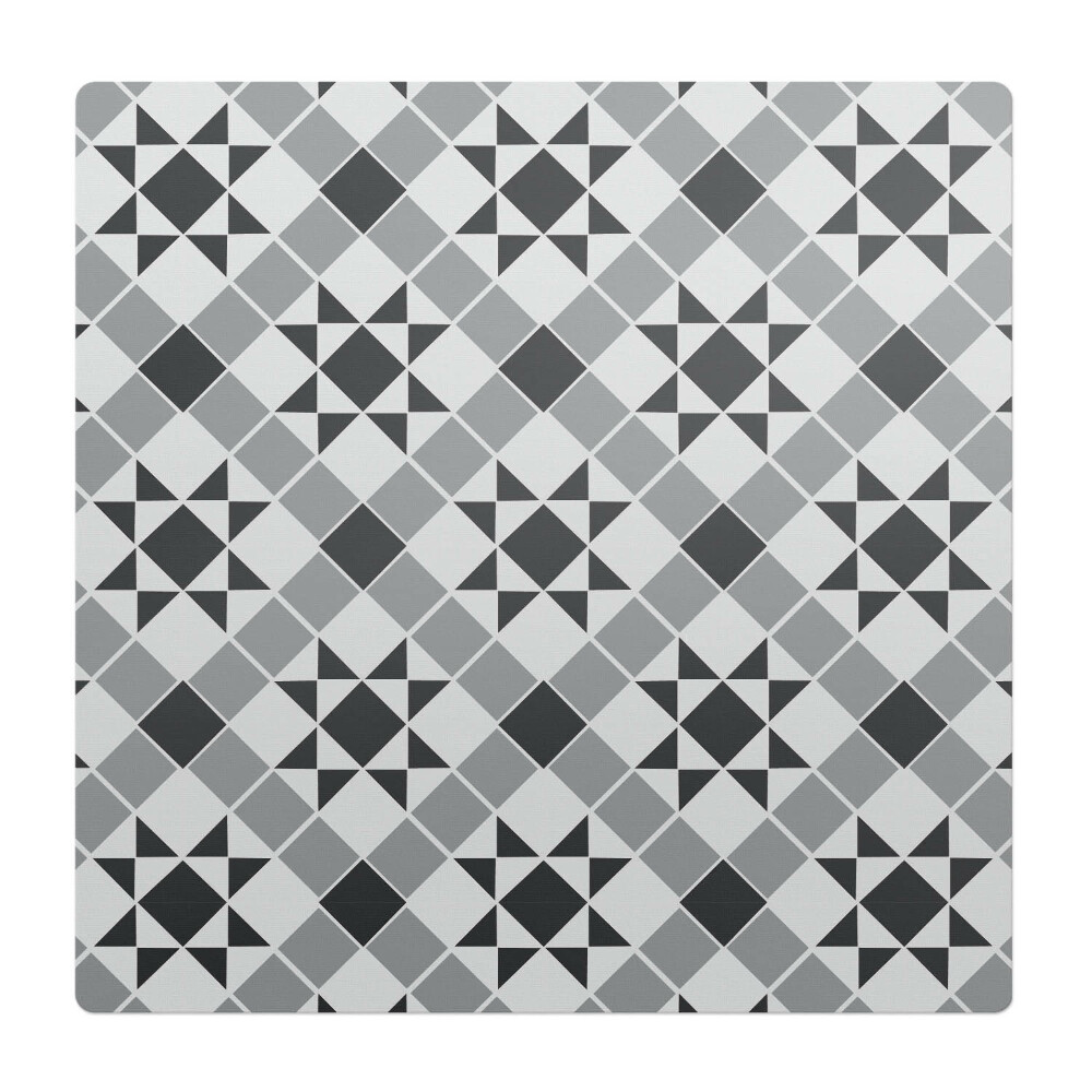 Podložka pod stoličku Geometrický hviezdny vzor