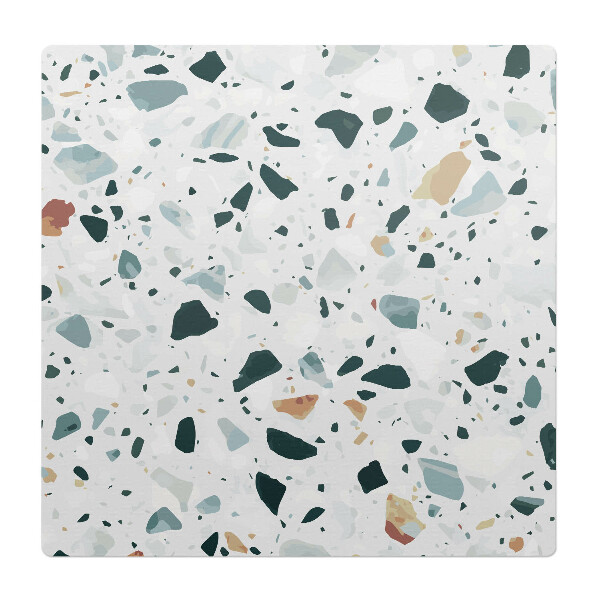 Podložka pod kolieskovú stoličku Terazzová mozaika