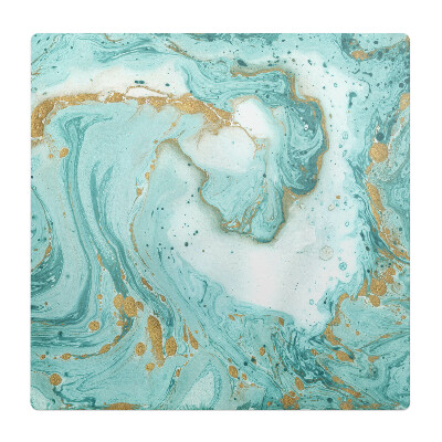 Podložka pod kolieskovú stoličku Mramorové vlny