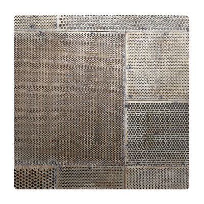 Podložka pod stoličku na kolieskach Kovové perforácie