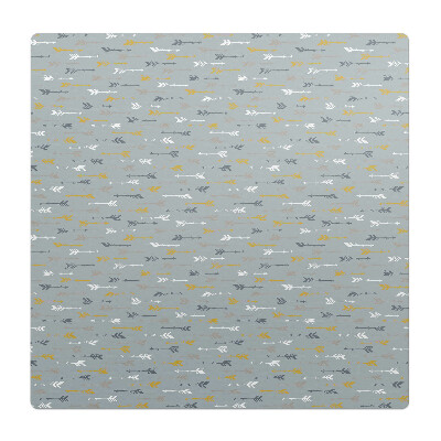 Podložka pod kolieskovú stoličku Šípky v riadkoch