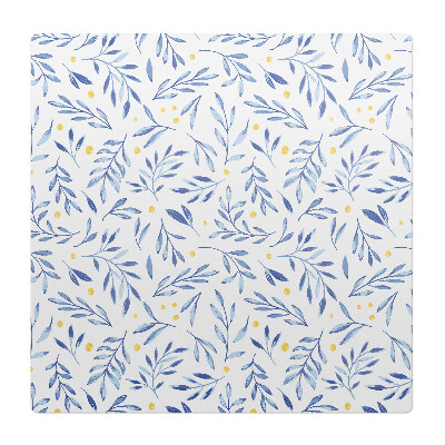 Podložka pod stoličku Akvarelové listy