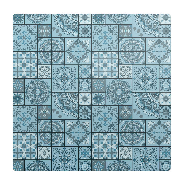 Podložka pod stoličku Geometrická mozaika