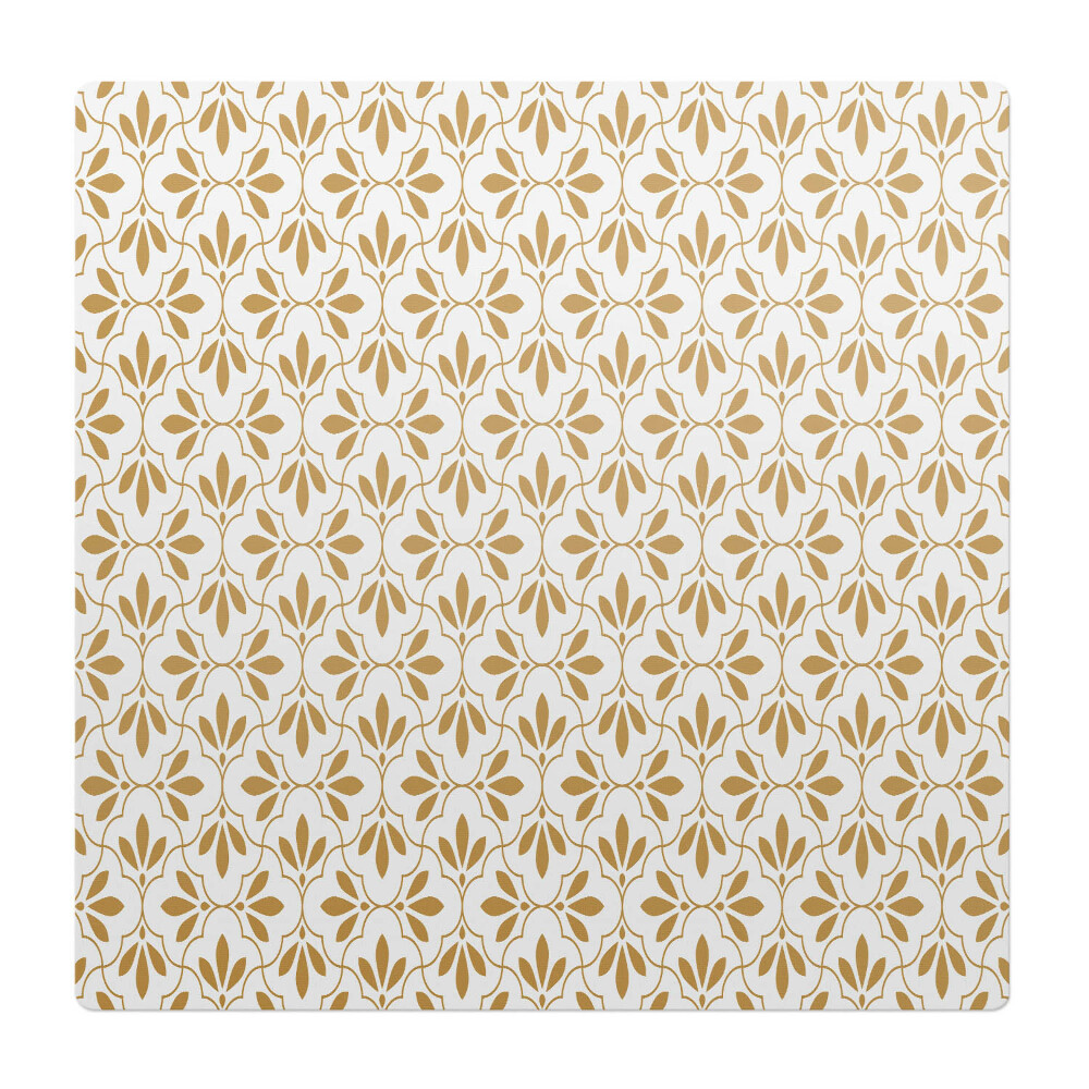 Podložka pod kolieskovú stoličku Rastlinná ozdoba