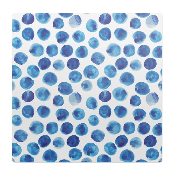 Podložka pod kolieskovú stoličku Akvarelové bodky