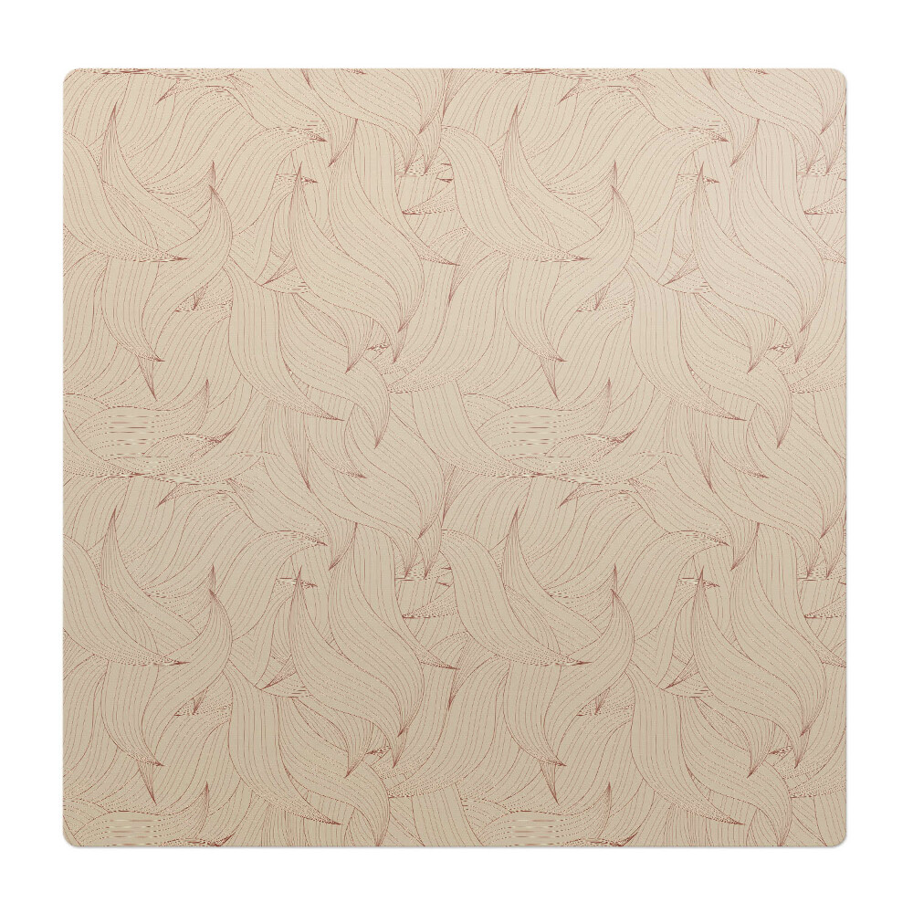 Podložka pod stoličku Vlnité línie abstrakcie