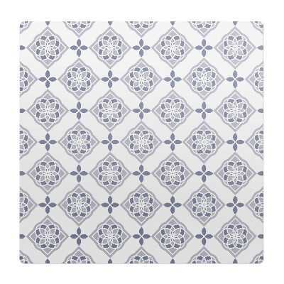 Podložka pod stoličku na kolieskach Geometrický kvet