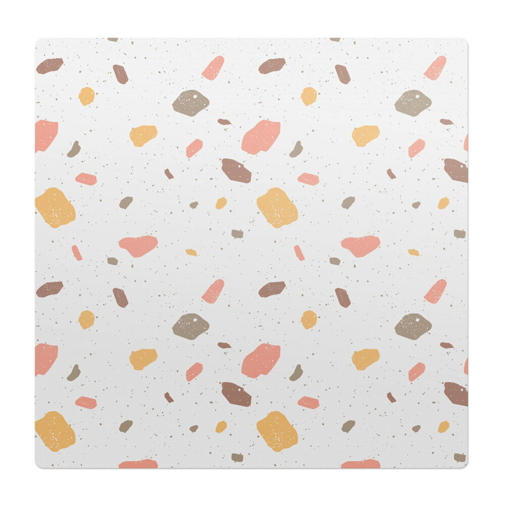 Podložka pod stoličku Pastelové terazzo