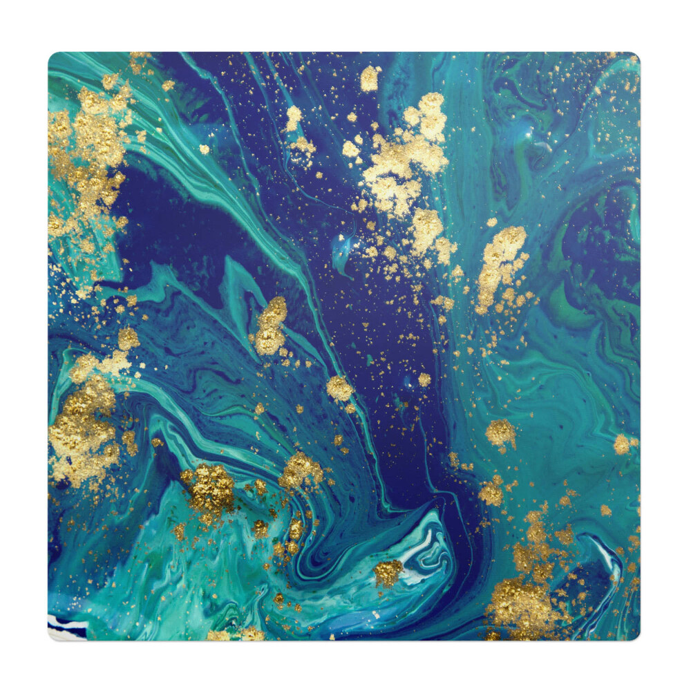 Podložka pod kolieskovú stoličku Mramorové vlny