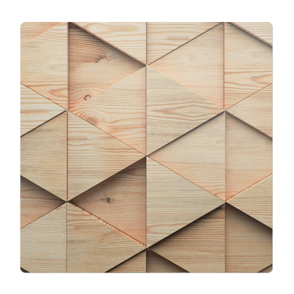 Podložka pod stoličku na kolieskach Geometrický 3D vzor