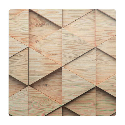 Podložka pod stoličku na kolieskach Geometrický 3D vzor