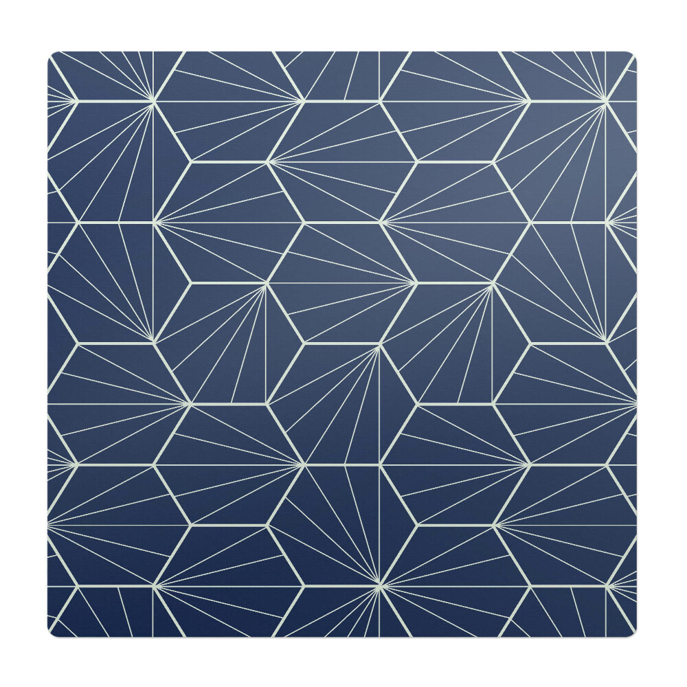 Podložka pod stoličku na kolieskach Geometrický vzor