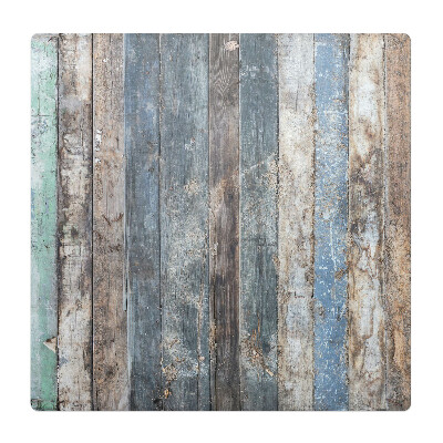 Podložka pod kolieskovú stoličku Staré vintage dosky