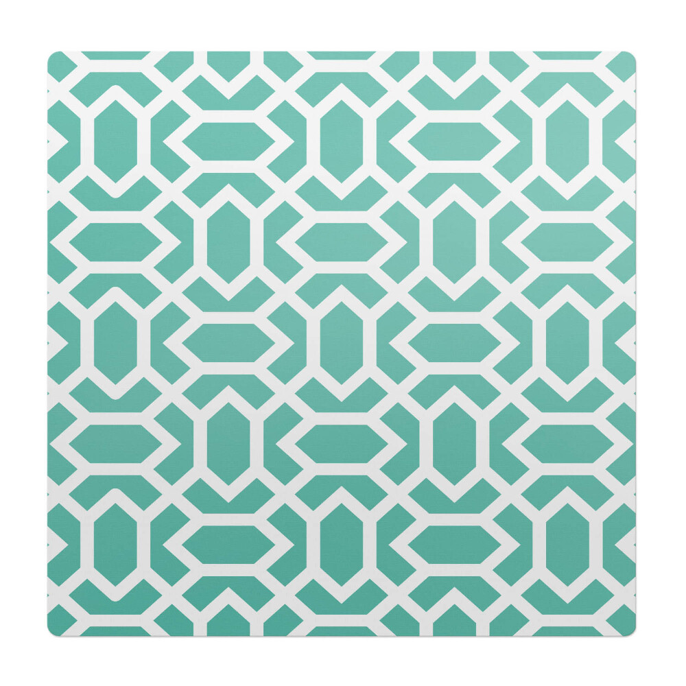 Podložka pod stoličku na kolieskach Geometrický vzor