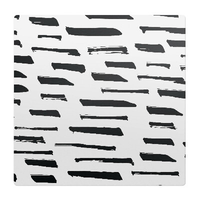 Podložka pod kolieskovú stoličku Čiary štetcom