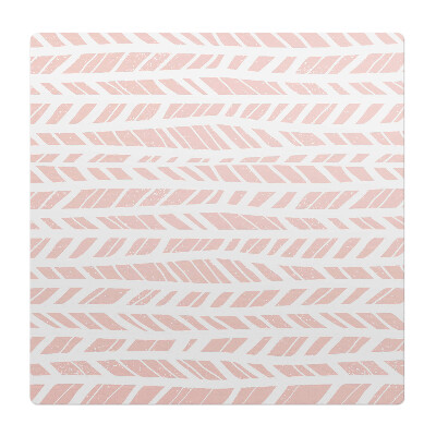 Podložka pod stoličku na kolieskach Pastelové listy