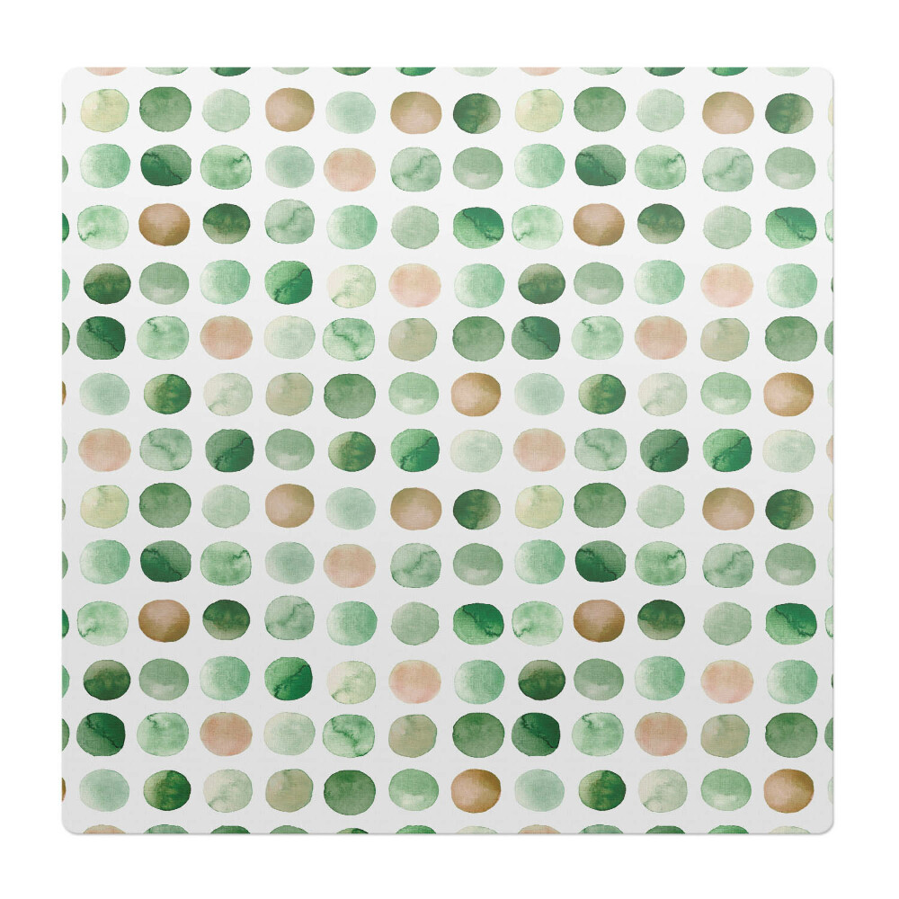 Podložka pod stoličku na kolieskach Akvarelové bodky