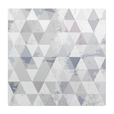 Podložka pod stoličku na kolieskach Geometrická kamufláž