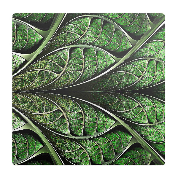 Podložka pod kolieskovú stoličku Listnatý fraktál