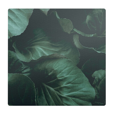 Podložka pod stoličku Listy v tieni