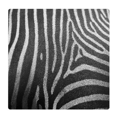 Podložka pod stoličku na kolieskach Zebrie pruhy