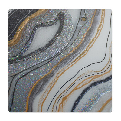 Podložka pod kolieskovú stoličku Trblietavé vlny