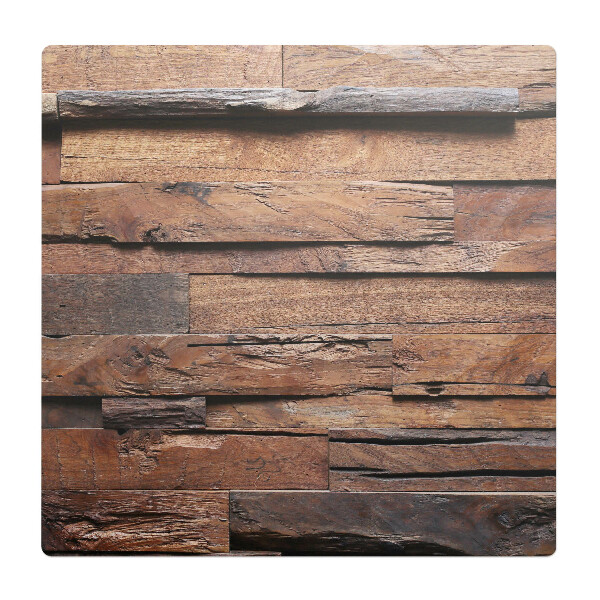 Podložka pod kolieskovú stoličku Drevená textúra