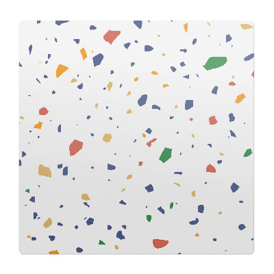 Podložka pod stoličku na kolieskach Farebné konfety