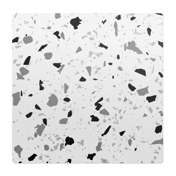 Podložka pod kolieskovú stoličku Terazzo abstraktné