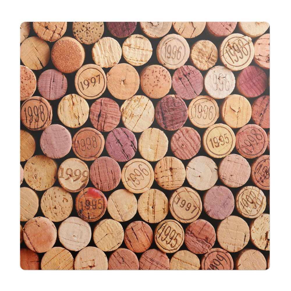 Podložka pod stoličku na kolieskach Kolekcia vínnych korkov