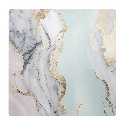 Podložka pod kolieskovú stoličku Mramorové vlny