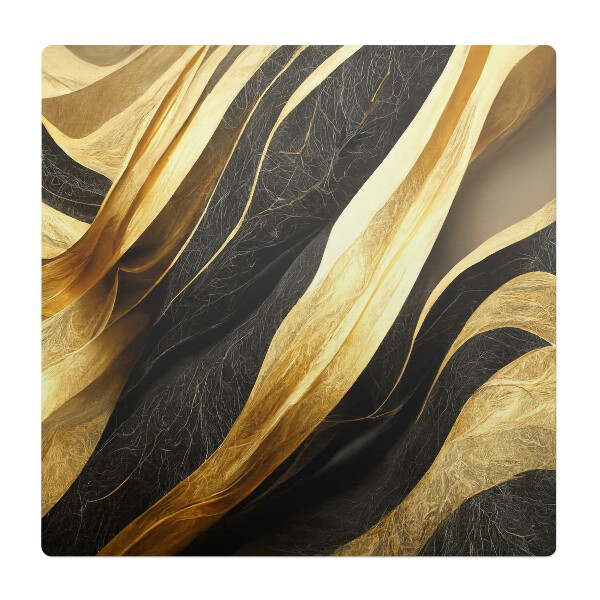 Podložka pod stoličku na kolieskach Vlnité čiary